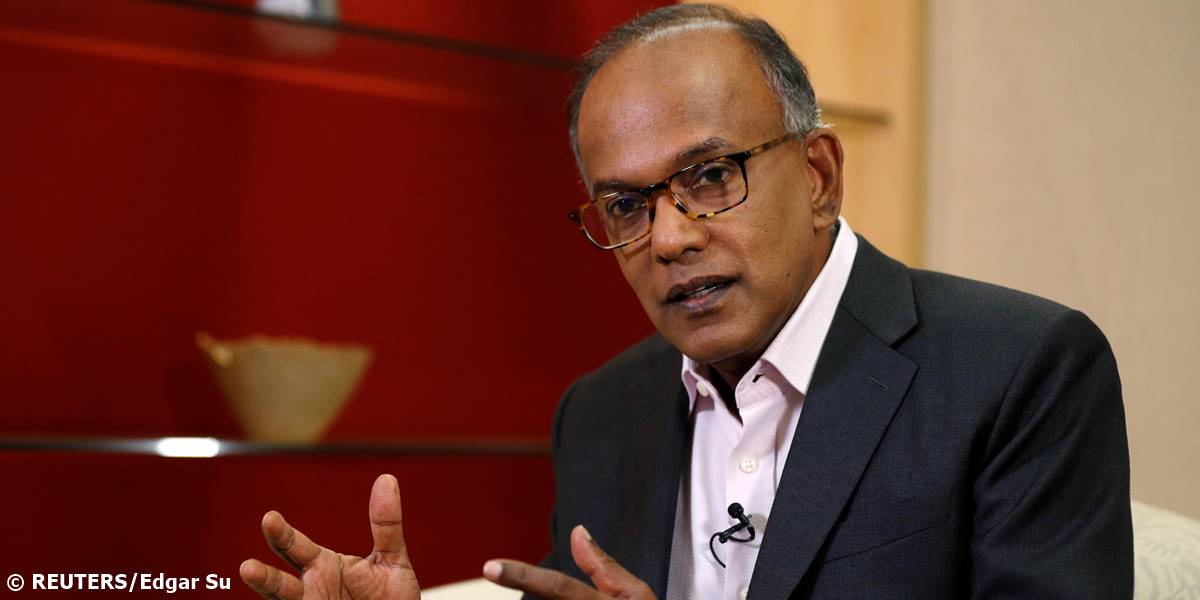 menteri hukum singapura shanmugam